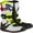 White/Yellow/Red/Black, variant on Tech T Mens MX Offroad Boots White/Red/Yellow/Black 12 USA
