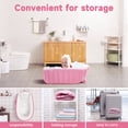 thumbnail image 7 of Anoak Inflatable Baby Bathtub for Newborn to Toddler, Portable Travel Infant Baby Bath Tub, Toddler Bathtub with Air Pump, Foldable Non-Slip Shower Basin Collapsible Baby Tub, Pink, 7 of 7