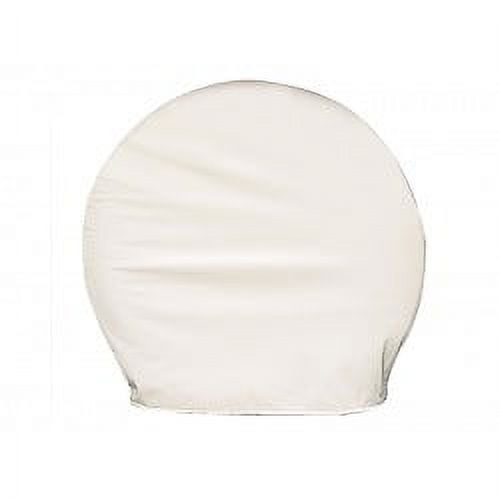 Protégez Vos Pneus avec des Housses de Pneus Adco Convient à 30-32 Pouces Vinyle Blanc Polaire Set de 2