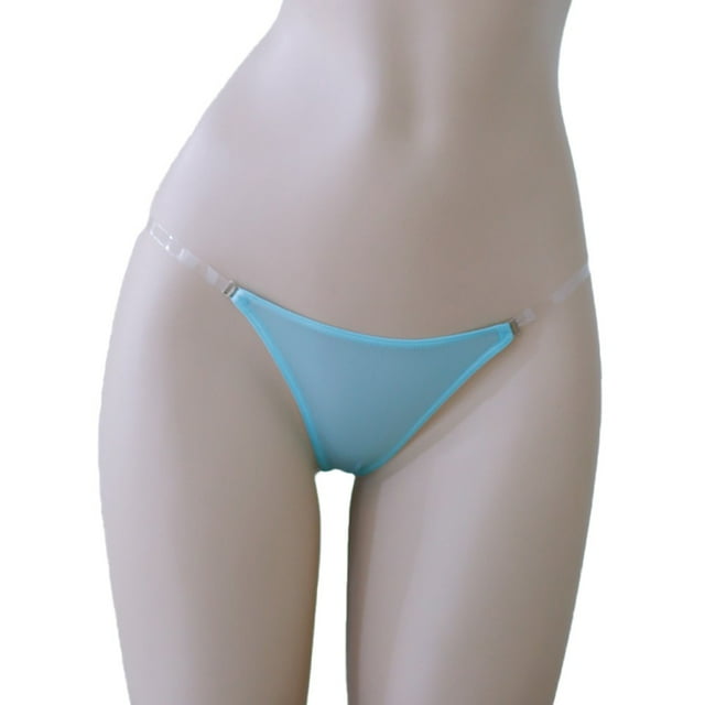 Culottes Aguichant pour Femmes Transparentes, String Taille Basse, Strings, Lingerie, sous-Vêtements