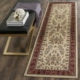 thumbnail image 2 of SAFAVIEH Lyndhurst Isadora Floral Runner Rug, Ivory/Red, 2'3" x 20', 2 of 6