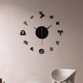 thumbnail image 2 of 11-23-Inch Number DIY 3D Wall Clock Quartz Home Office Decoration Art Clock, 2 of 9