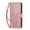 Rosegold S-Cube, variant on Dteck for iPhone 13 Pro Wallet Case for Women Girls, Embossed Flip Kickstand Cover with Card Holder Shockproof Phone Case with Wrist Strap for iPhone 13 Pro,Rosegold S-Cube