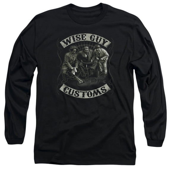 Three Stooges - Wise Guy Customs - Long Sleeve Shirt - XX-Large