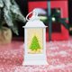 thumbnail image 4 of Farol Navideño de Cuatro Esquinas con Patrones Personalizables, Decoración Festiva, Lámpara de Vela Portátil, 4 of 6