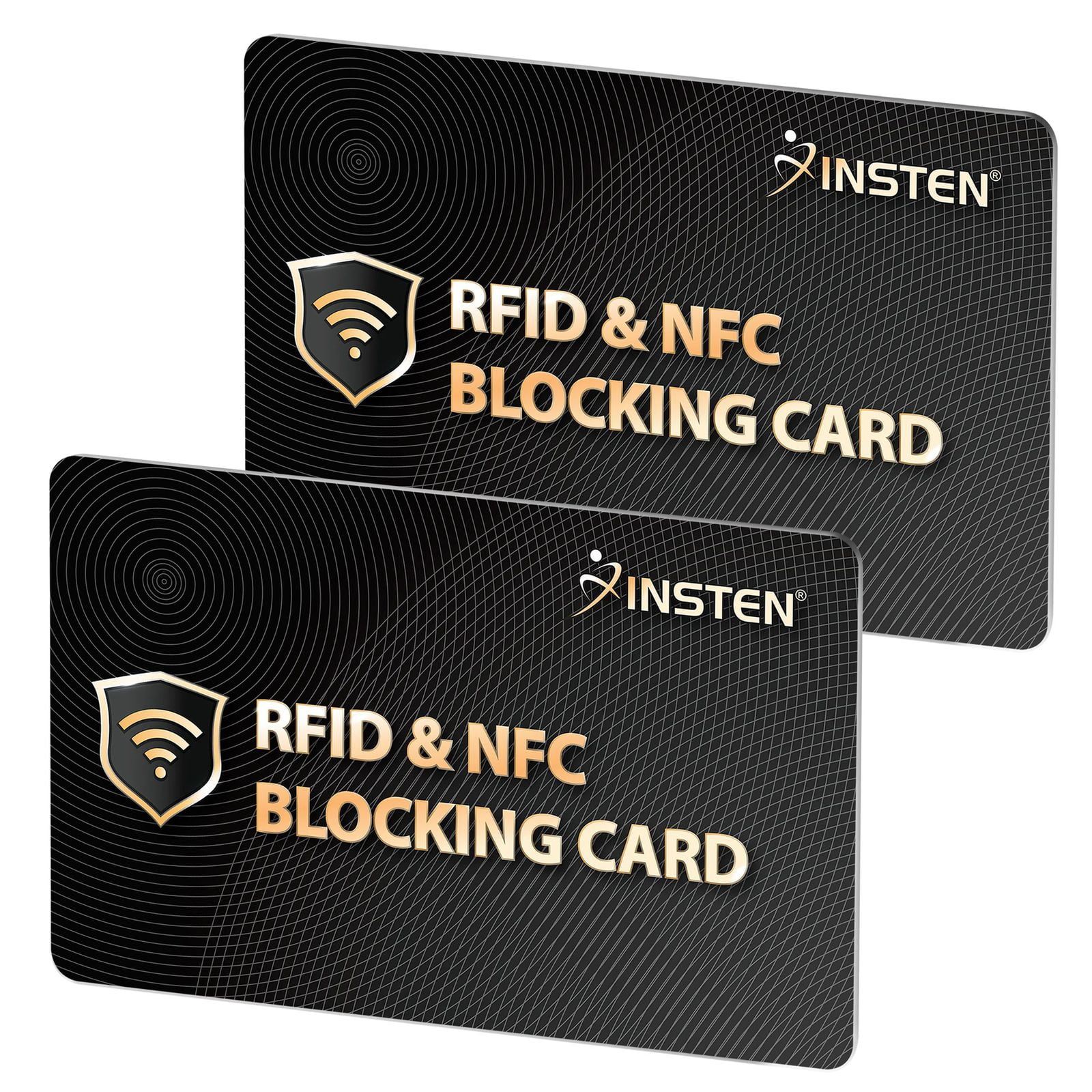 RFID/NFC Blocking Card by Credit Card Protector, 2 Pack