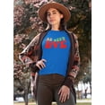 thumbnail image 2 of All We Need Is Love Women T-Shirt, Female Medium, 2 of 4