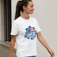 thumbnail image 4 of Cotton Crew Neck Short Summer Shirts For Women Loose Short Sleeve Regular, 4 of 11