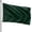 Dark Green, variant on DMSE Solid Green Flag, 2 x 3 ft Flag, UV Resistant, Fade Resistant Material with Metal Grommets (2 x 3 ft), (Polyester), (Green)