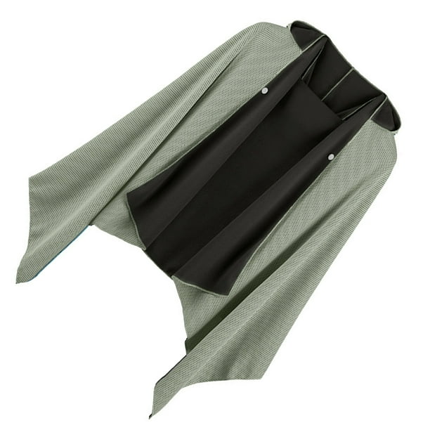 Toalla de gimnasio Sonducket con capucha gris