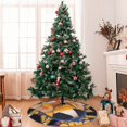 thumbnail image 7 of Saiise Christmas Tree Skirt 30" ,Xmas Tree Skirts with Sml Jeffy S Pattern,Tree Mat for Indoor Outdoor Christmas Winter Holiday Party Indoor Decorations, 7 of 7