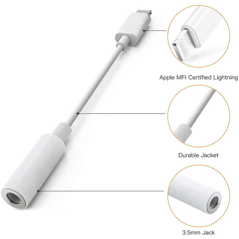 Adaptateur Lightning pour écouteurs 3,5 mm - Apple (CA)