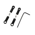 thumbnail image 1 of ziyahi Check Out Unique 1/16 RC Car Steering Tie Rods Innovative RC Steering Tie Rods Metal Parts Performance Enhancement, 1 of 6