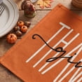 thumbnail image 2 of Smile Give Thanks Orange Thanksgiving Placemats 12x18 Inch Set of 4, 2 of 7