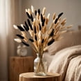 thumbnail image 2 of 60 Pcs Fall Dried Flower Bouquet,17.72 Inch Natural Dried Pampas Grass Fall Flower Bouquets for Autumn Vase Filler | Fall Decorations Bunny Tail Grass for Table Wedding Decor, 2 of 7