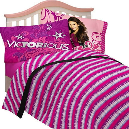 Nickelodeon Victorious "Born For This" Bedding Sheet Set