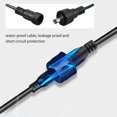 thumbnail image 2 of Lámpara colgante solar con control remoto, 3W, aluminio negro, cable de 5m, resistencia IP65, luz blanca, ideal para interiores y exteriores, iluminación de patios y pasillos., 2 of 6