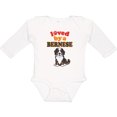 thumbnail image 3 of Inktastic Bernese Mountain Dog Lover Boys or Girls Long Sleeve Baby Bodysuit, 3 of 5