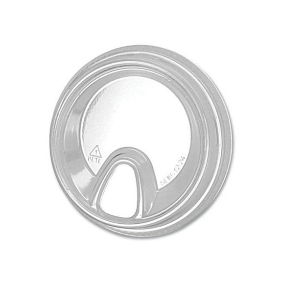 Fabri-Kal Greenware Cold Drink Lids, Sip Lid, Fits 12 oz to 24 oz Cups, Clear, 1,000/Carton
