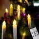 thumbnail image 4 of Velas Eléctricas Cónicas Con Luz De Vela, 10 Piezas, Para Regalo De Decoración Navideña SM SunniMix Lámpara de vela eléctrica, 4 of 8