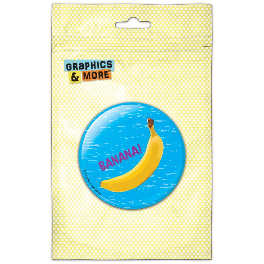 Sketchy Banana Refrigerator Button