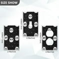 thumbnail image 4 of Switch Panel Switch Decoration 2.76x4.53x0.28 Inches Duplex Outlets Switch Plate Wall Plates Living Room Kitchen Bedroom Study Switches Cartoon Black Panda Face, 4 of 8