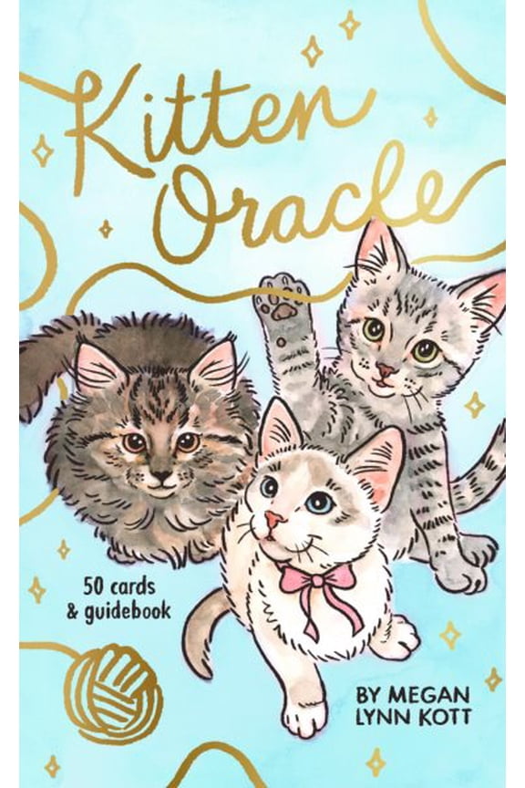 Pre-Owned Kitten Oracle: 50 Cards & Guidebook, 9781797235196, 1797235192, Paperback,
