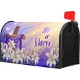 thumbnail image 3 of He is Risen Easter Mailbox Cover Magnetic Spring Floral Mailbox Covers Standard Size 21X18 Inch Easter Outdoor Decoration Mailbox Covers Waterproof Letter Post Box Cover Mail Wraps for Home Yard, 3 of 6