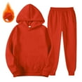 thumbnail image 6 of Coerni 2 Piece Athletic Sweatsuit Boys Girls Oversized Pullover Hoodie +Joggers Sweatpants Thermal Set Kids Fleece Activewear, 6 of 7