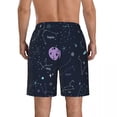 thumbnail image 3 of Hand Drawn Zodiac Quick Dry Swimming Shorts For Men Swimwear Swimsuit Swim Trunk Bathing Beach Wear, 3 of 6