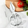 thumbnail image 7 of Seattleget Multifunctional Heavy-Duty Kitchen Shears, Sharp Stainless Poultry Scissors Heavy Duty Cut Bone, 2025 New 2 In 1 Ergonomic Kitchen Scissors For Chicken, Meat, Seafood Cutting, 7 of 7