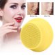 thumbnail image 4 of Mini máquina de limpieza facial ultrasónica, instrumento de lavado de belleza de silicona (amarillo), 4 of 9