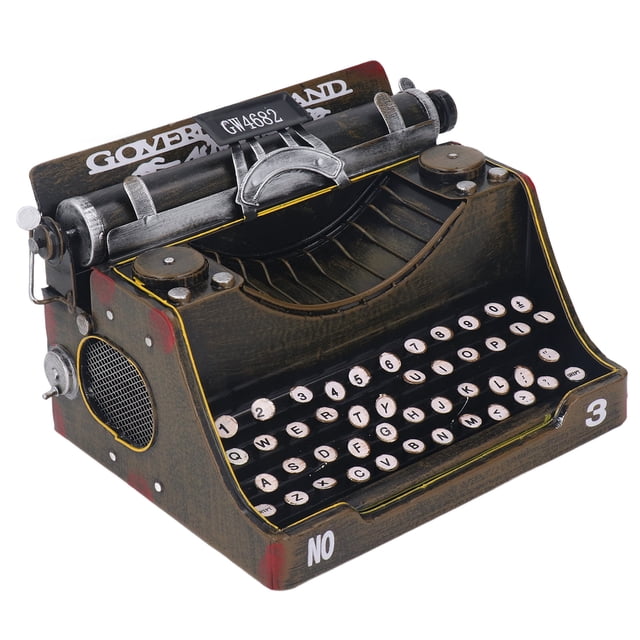 Modelo de máquina de escribir retro elegante máquina de escribir retro vintage para salas de estar ANGGREK Otros