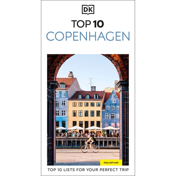 Pocket Travel Guide DK Top 10 Copenhagen: Top 10 Lists for Your Perfect Trip, Plus an All-Weather Folded Map, (Paperback)