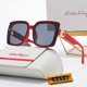 thumbnail image 1 of 2023 Nuevo Salvatore Ferragamo Gafas De Sol De Marca De Lujo Clásica Tendencia De Moda Retro Mujeres Hombres Piloto, 1 of 4