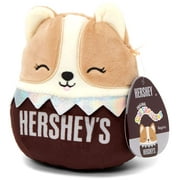 Squishmallows Stuffed Animals & Plush Toys, Hershey's Regina the Corgi Dog, 8"
