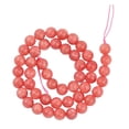 thumbnail image 2 of Natural Argentina Rhodochrosite Gemstone Beads Gem Gem Stone Beads Loose Round Beads 8mm, 2 of 9