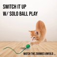 thumbnail image 2 of Meri Billi Interactive Cat Toy with Motion Sensor Rolling Ball, Hide and Seek Mat, Mouse Chase Game, 2 of 5