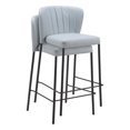 thumbnail image 6 of Linz Counter Stool Gray Counter Stool, Modern Style, Stackable for space saving storage, Plywood, Indoor Bar, 6 of 11