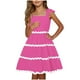 thumbnail image 3 of Girls Summer Dress Tween Dresses Sleeveless Dress Summer Party Dress for Kids Comfortable and Stylish ,Sie:120, 3 of 10