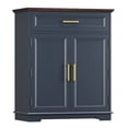 thumbnail image 3 of FAGAGA 36" Kitchen Buffet Cabinet with Storage Door , Farmhouse Wood Sideboard with Drawer for Kitchen, Dining Room, Reception Room | Cherry, 3 of 9