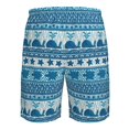 thumbnail image 6 of Kdxio Sea Underwater Animals Pattern Mens Casual Shorts - Drawstring Summer Beach Sports Shorts for Men, 6 of 9