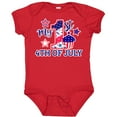 thumbnail image 3 of Inktastic My 1st 4th of July with Stars and Cupcake Boys or Girls Baby Bodysuit, 3 of 5
