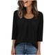 thumbnail image 1 of Camiseta de Manga 3/4 Impresa de Moda Casual de Ajuste Suelto de la Mujer de Verano Cómoda Primavera Y Verano, 1 of 6