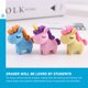 thumbnail image 2 of 10pcs lindos borradores de unicornio recompensas para estudiantes favores de fiestas para niños suministros escolares para niños pequeños, 2 of 4