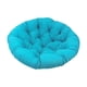 thumbnail image 4 of Cojín para silla hamaca de 23,62 x 23,62 pulgadas, para jardín, oficina, columpio, cojín tipo huevo azul, 4 of 9