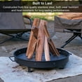 thumbnail image 2 of Foldable Campfire Wood Holder Firewood Rack Ventilation Burners Auxiliary Frame, 2 of 8