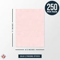 thumbnail image 6 of New Pink Ice Parchment Cardstock – Great for Certificates, Menus and Wedding Invitations | 65Lb Cover (176gsm) | 8.5 x 11” | 250 Sheets per Pack, 6 of 6