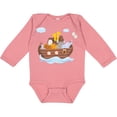 thumbnail image 3 of Inktastic Animals Ark Boys or Girls Long Sleeve Baby Bodysuit, 3 of 5