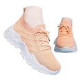 thumbnail image 3 of Rotm Shoes for Women Womens Slip On Sneakers Women Walking Tennis Shoes Lightweight Casual Sneakers for Gym Travel Work Orange,7, 3 of 6
